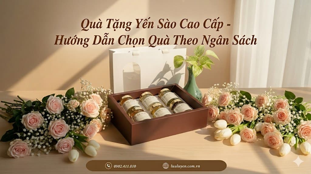 Quà Tặng Yến Sào Cao Cấp - Hướng Dẫn Chọn Quà Theo Ngân Sách