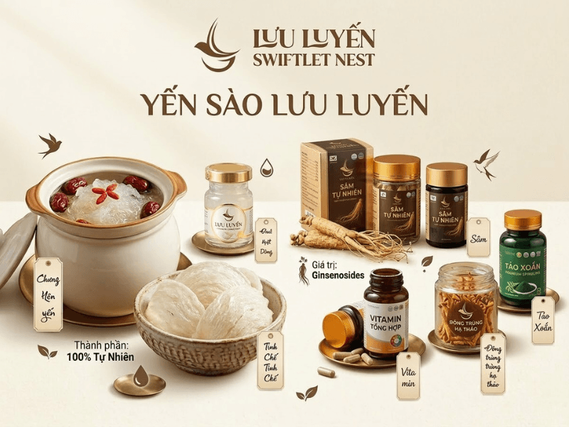 So sánh yến tinh chế với các sản phẩm bổ sung sức khỏe khác: khi nào nên ưu tiên yến?