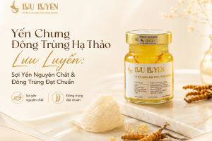 Yến Chưng Đông Trùng Hạ Thảo Lưu Luyến: Sợi Yến Nguyên Chất & Đông Trùng Đạt Chuẩn